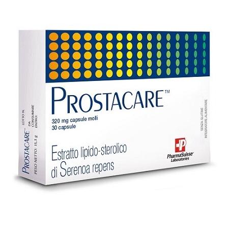 Pharmasuisse Laboratories Prostacare integratore alimentare 30 capsule