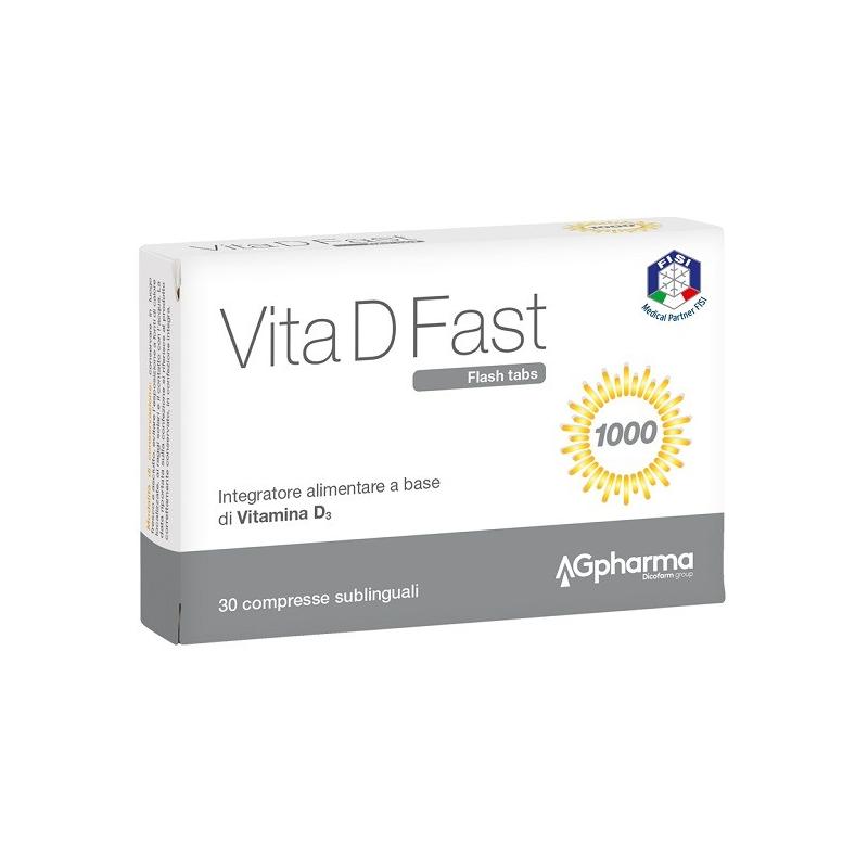 Dicofarm Vita D Fast 30 Compresse Integratore con vitamina D3