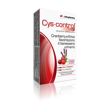 Arkopharma CYS Control 20 Capsule Integratore per le vie urinarie