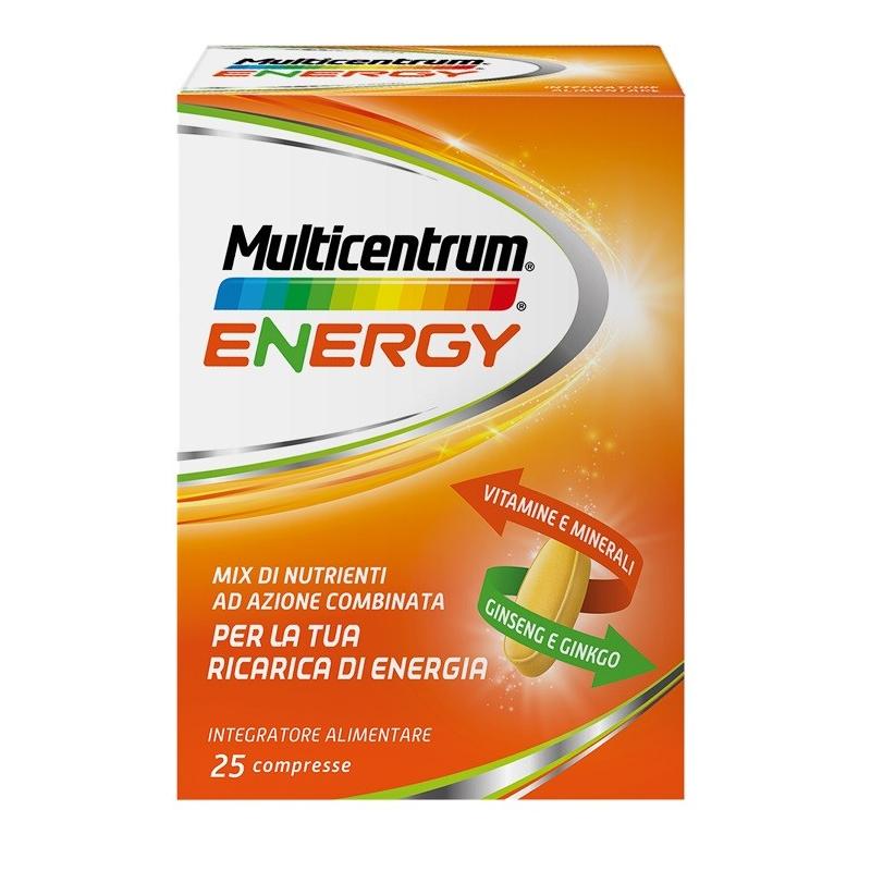 Multicentrum Mc Energy integratore multivitaminico multiminerale 25 compresse