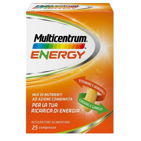 Multicentrum Mc Energy integratore multivitaminico multiminerale 25 compresse