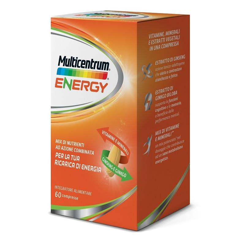 Multicentrum Mc Energy integratore multivitaminico multiminerale 60 compresse