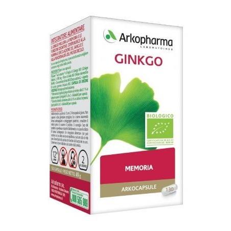 Arkopharma Arkocapsule Ginkgo 45 Capsule Integratore per la circolazione