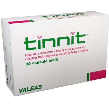 Valeas Tinnit 30 Capsule Integratore vitaminico
