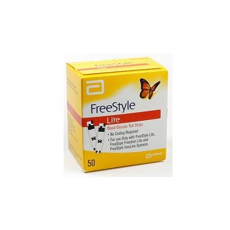 Abbott Freestyle Lite strisce misurazione glicemia 50 pezzi