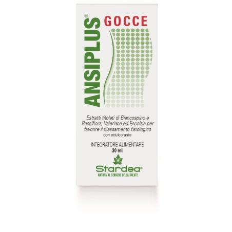 Stardea Ansiplus Gocce 30 ml Integratore per favorire il rilassamento