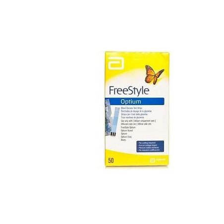 Abbott Freestyle Optium strisce monitoraggio 50 pezzi