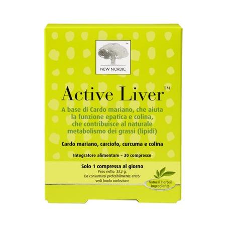 New Nordic Active Liver integratore alimentare 30 compresse
