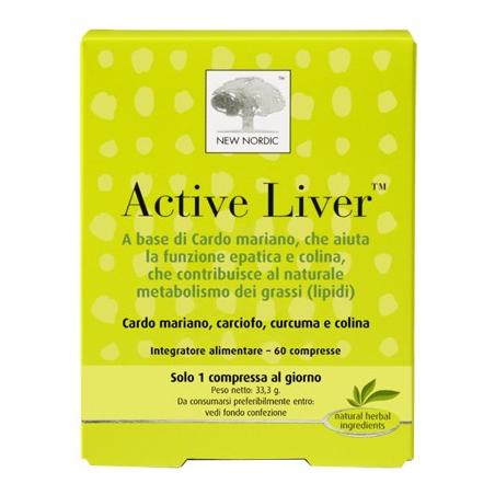 New Nordic Active Liver integratore alimentare 60 compresse