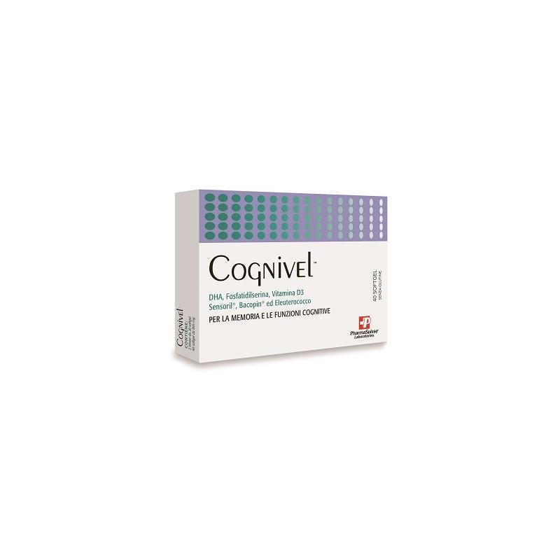 PharmaSuisse Laboratories Cognivel integratore 40 capsule softgel