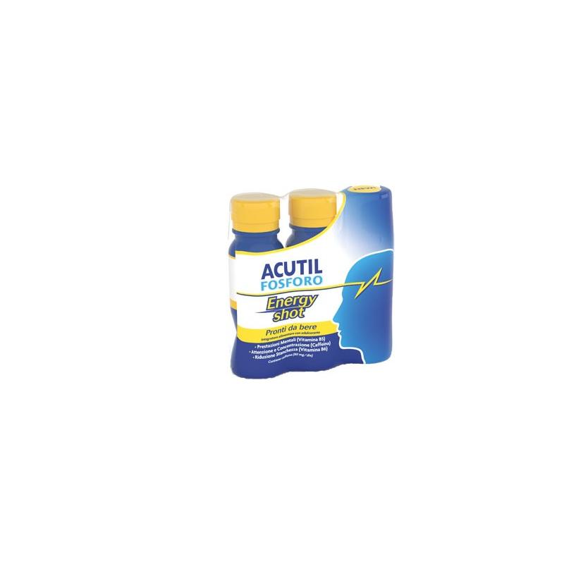 Acutil Fosforo Energy 3 Flaconcini x 60 ml Integratore per la concentrazione