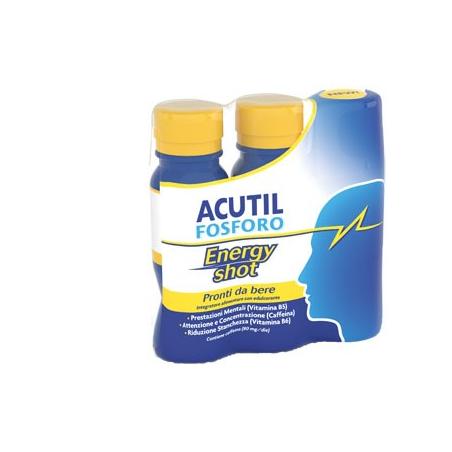 Acutil Fosforo Energy 3 Flaconcini x 60 ml Integratore per la concentrazione