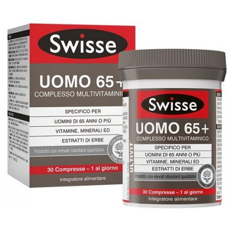 Swisse Uomo 65+ 30 Compresse Integratore Multivitaminico