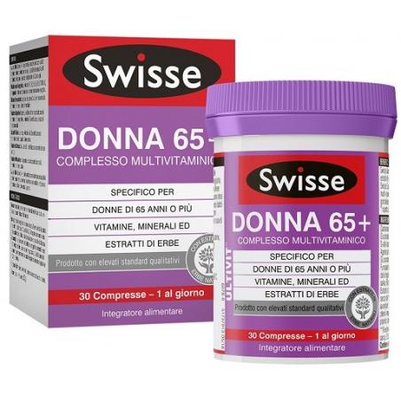 Swisse Donna 65+ 30 Compresse Integratore Multivitaminico