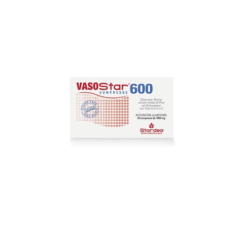 Stardea Vasostar 600 30 Compresse Integratore per il microcircolo