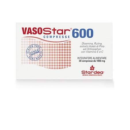 Stardea Vasostar 600 30 Compresse Integratore per il microcircolo