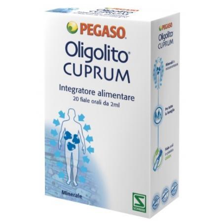 Pegaso Oligolito Cuprum 20 fiale x 2 ml Preparazione alimentare