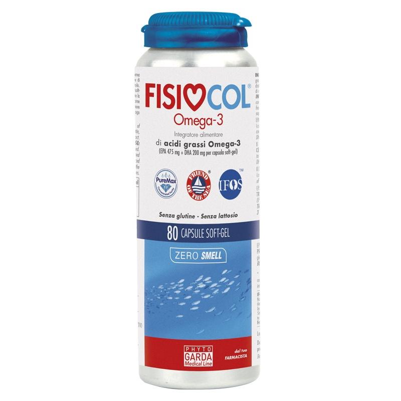 Phyto Garda Fisiocol Omega 3 80 Capsule Integratore benessere vascolare