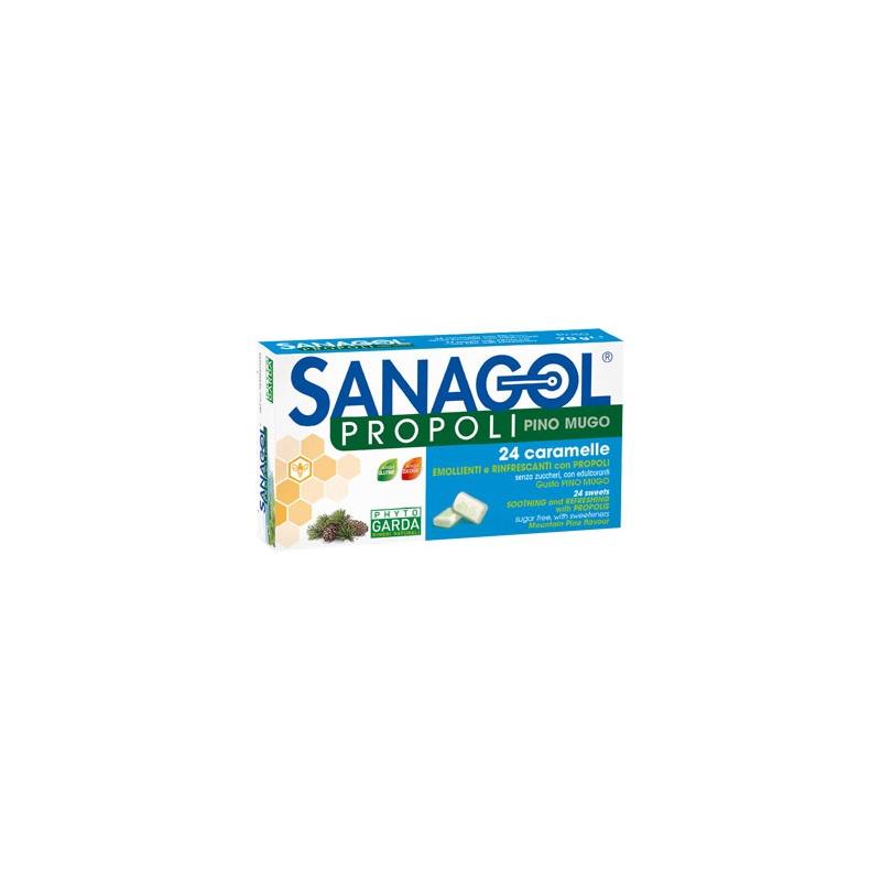 Phyto Garda Sanagol Propoli 24 Caramelle per il benessere della gola