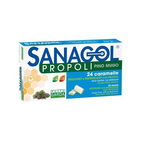 Phyto Garda Sanagol Propoli 24 Caramelle per il benessere della gola
