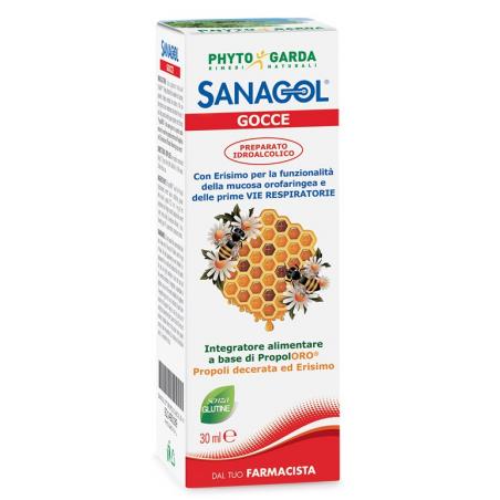 Phyto Garda Sanagol Gocce 30 ml Integratore gocce per apparato respiratorio