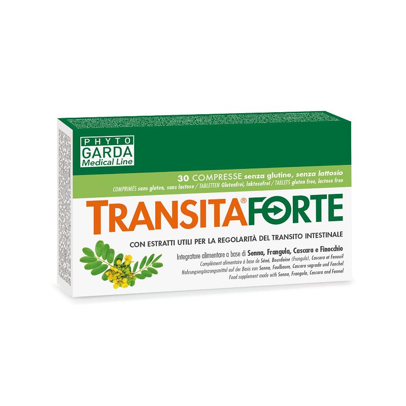 Il lassativo Transita Forte è composto da ingredienti naturali!