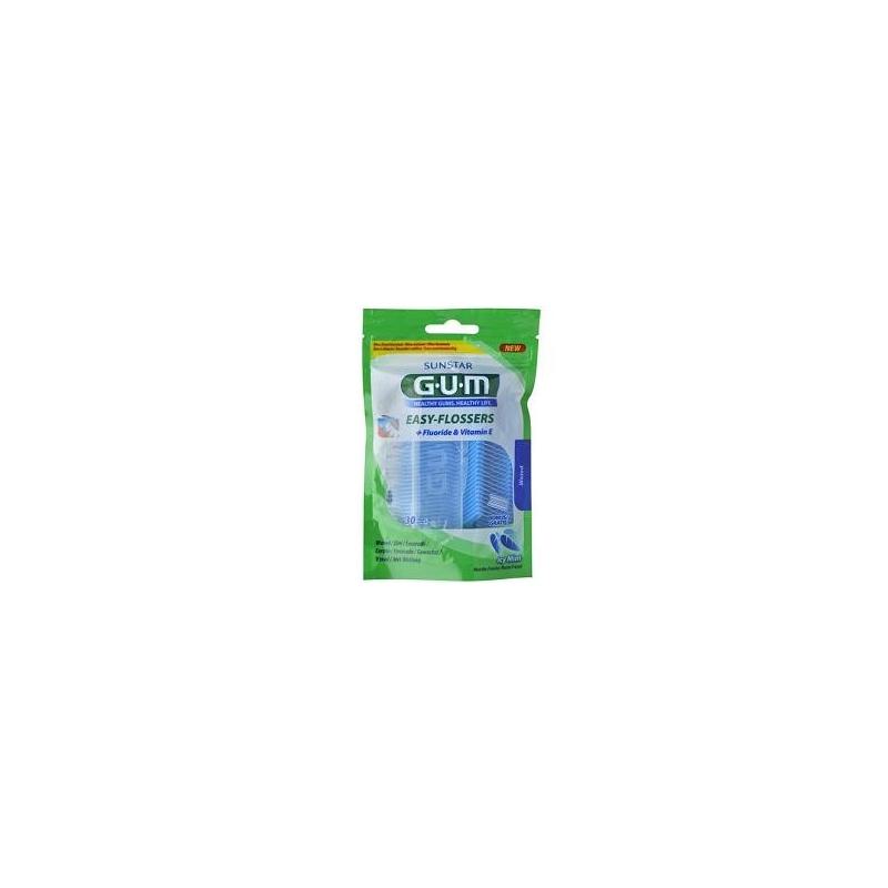 GUM EASY FLOSSERS FORCEL 30PZ