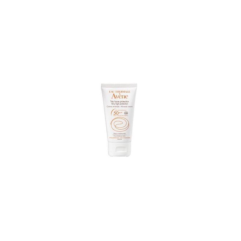 Avène Crema Solare Viso Schermo Minerale Protezione Solare SPF 50+ 50 ml