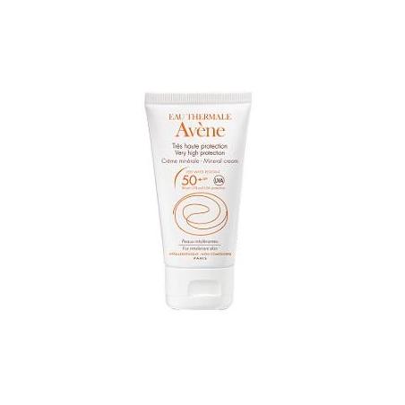 Avène Crema Solare Viso Schermo Minerale Protezione Solare SPF 50+ 50 ml