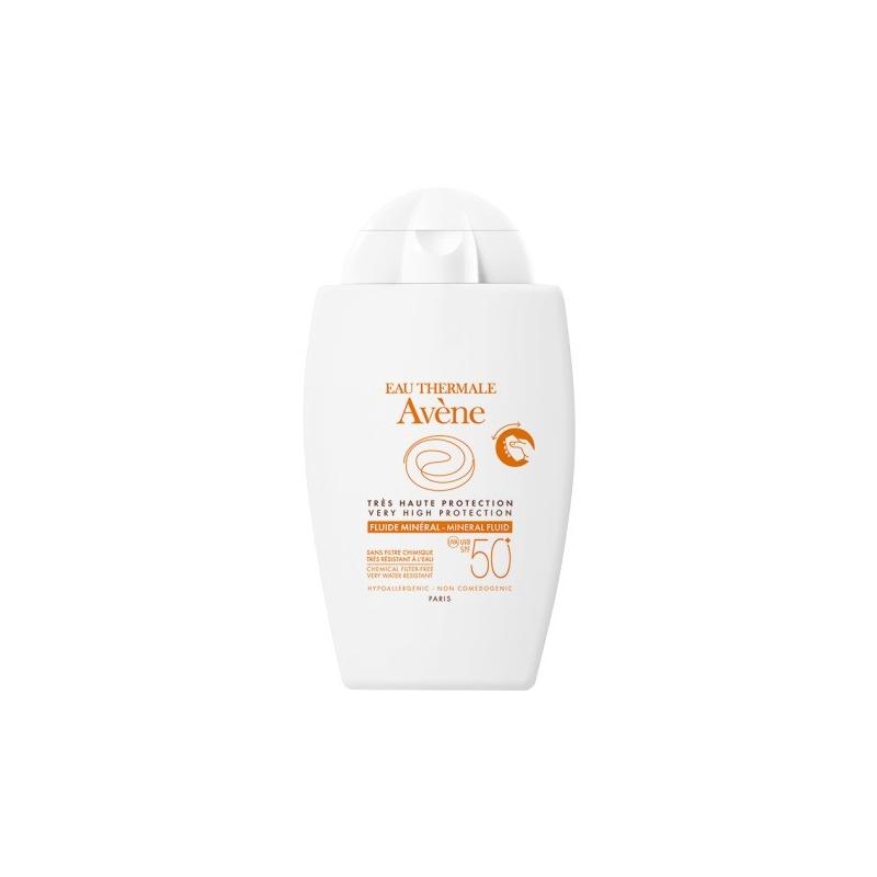 Avène Fluido Minerale Solare Viso Protezione Solare SPF 50+ 40 ml