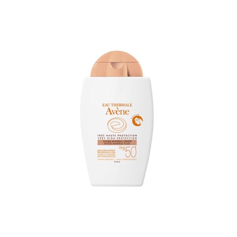 Avène Fluido Minerale Solare Colorato Protezione Solare SPF 50+ 40 ml