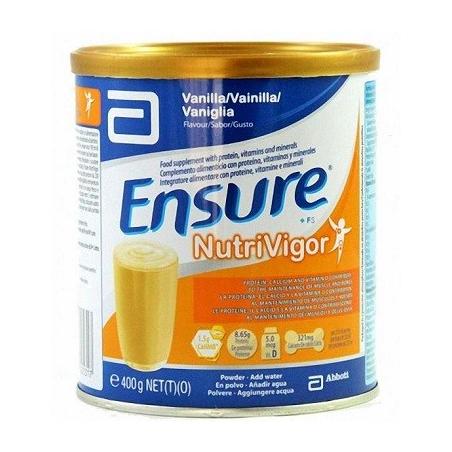 Abbott Ensure Nutrivigor alla vaniglia per aumento massa muscolare 400g