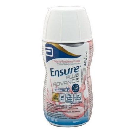 Abbott Ensure Plus Advance Alimento Iperproteico Gusto Fragola 4x220ml