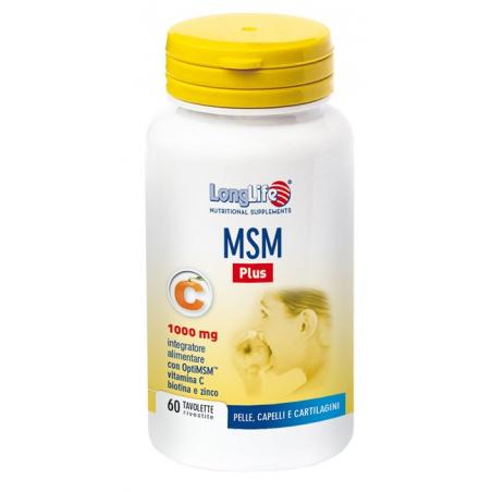 Longlife MSM Plus Integratore per la Bellezza della Pelle