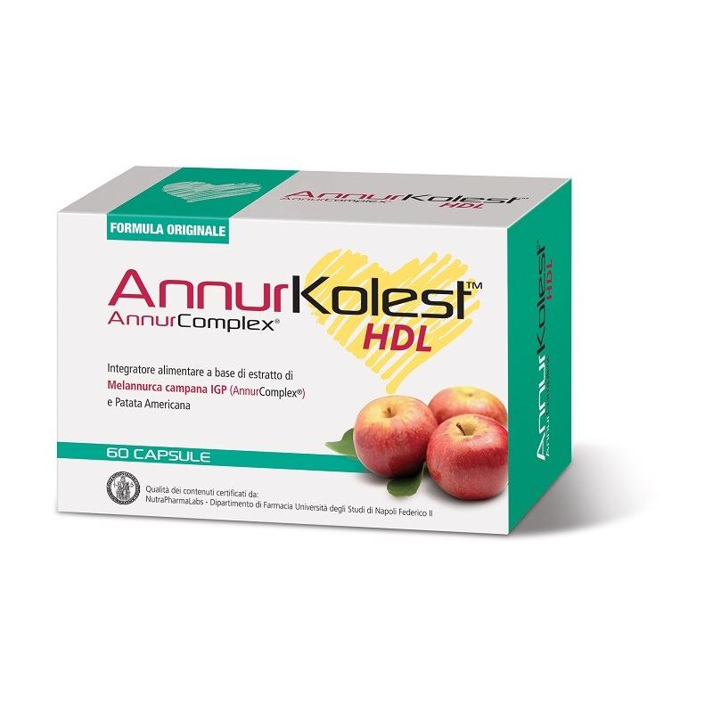 AnnurKolest HDL Integratore per il Colesterolo 60 Capsule