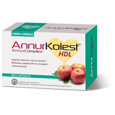 AnnurKolest HDL Integratore per il Colesterolo 60 Capsule