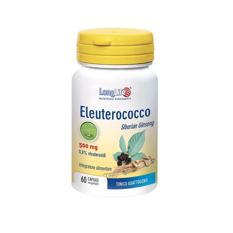 LongLife Eleuterococco Integratore per il Sistema Immunitario 60 Capsule