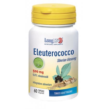 LongLife Eleuterococco Integratore per il Sistema Immunitario 60 Capsule