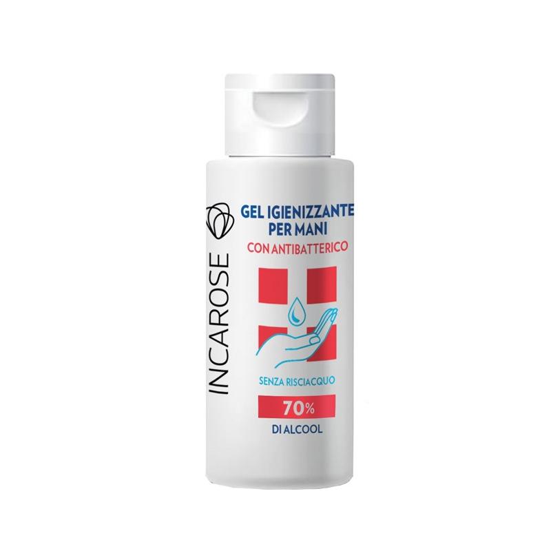 Incarose gel 70% alcool disinfettante per le mani 100 ml