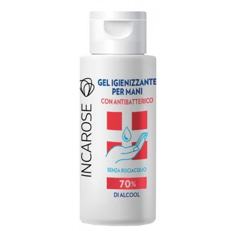 Incarose gel 70% alcool disinfettante per le mani 100 ml