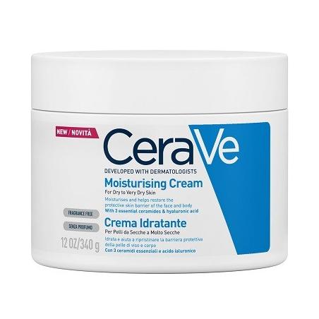 CeraVe Crema Idratante per Pelli Secche e Molto Secche 340g