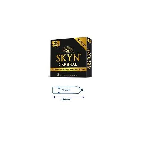 Akuel Skyn Original profilattici confezione da 3 pezzi