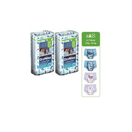 HUGGIES DRYNITES BOY 4/7AN 10P