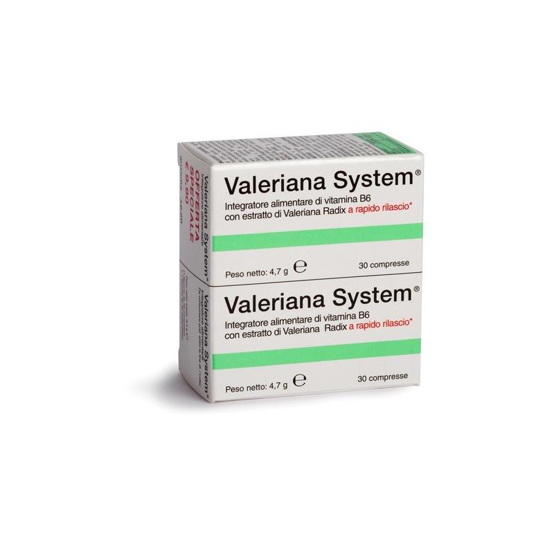 VALERIANA SYSTEM 30CPR+30CPR