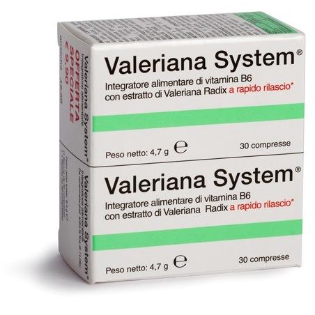 VALERIANA SYSTEM 30CPR+30CPR