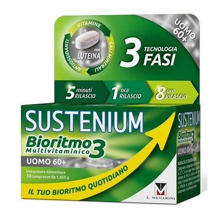 SUSTENIUM BIORITMO3 UOMO 60+ 30CPR