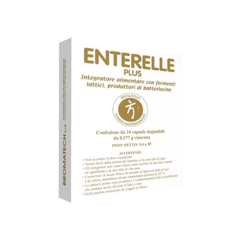 Bromatech Enterelle Plus 24 capsule indicato per l'equilibrio dell'intestino