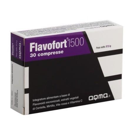 Flavofort 1500 formato 30 compresse per la circolazione venosa