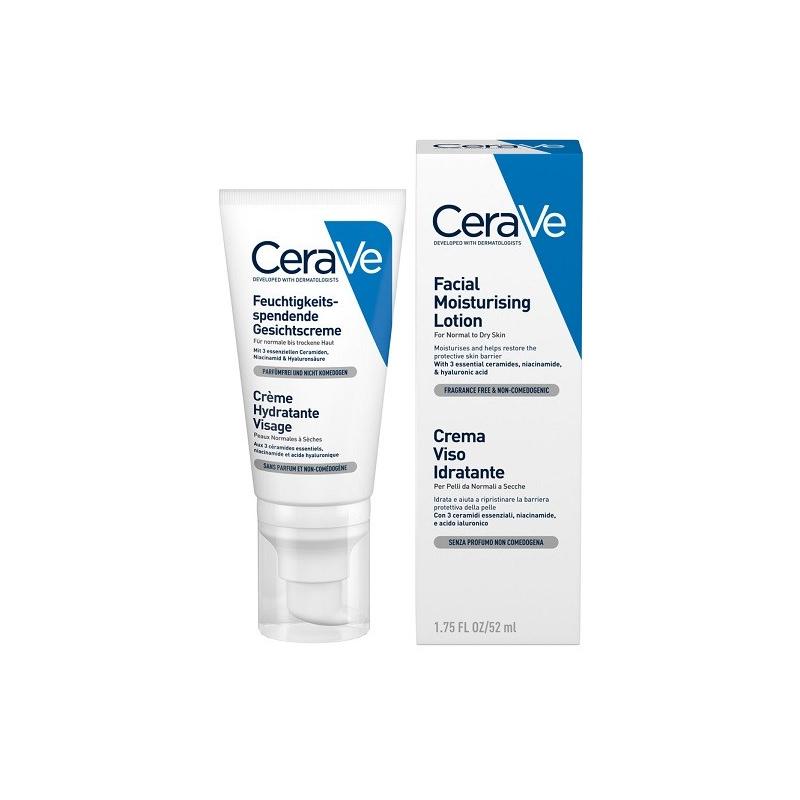 CeraVe Crema Viso Idratante da pelle normale a secca 50ml
