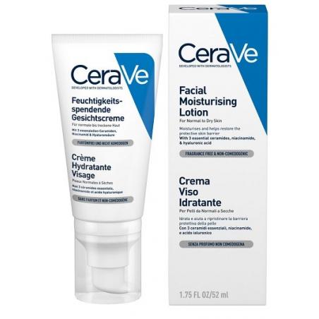 CeraVe Crema Viso Idratante da pelle normale a secca 50ml